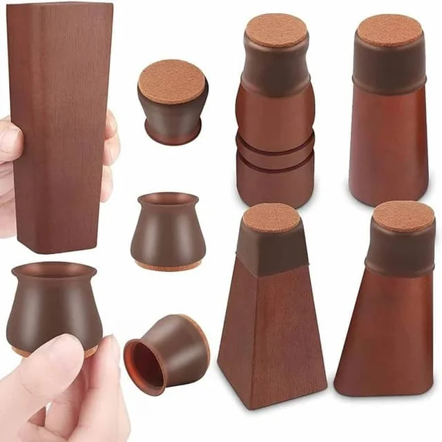 24 pcs Chair Leg Floor Protectors Fel....