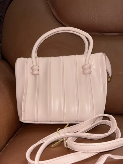 Baby pink handbag - Image 5