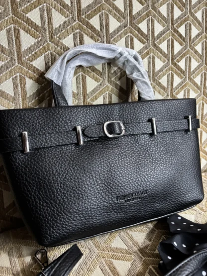 Classic handbag- brown/black